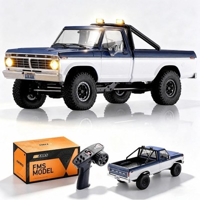 FMS FCX18II Ford F-100 1/18 RC Crawler, RTR RC Truck Hobbygrade RC Car 4WD