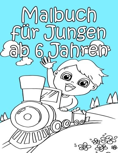 Malbuch Jungen 6 Jahre, Ausmalbilder FüR Jungs, Kreativbuch, Zeichnen-image