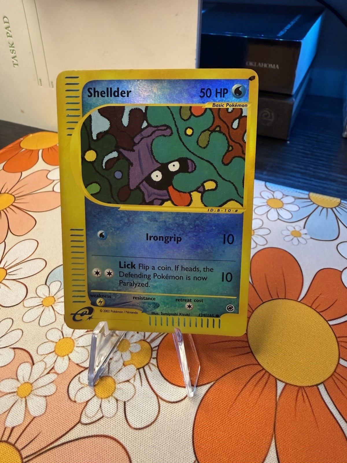 Pokémon TCG Shellder Expedition Base Set 2002, Card #129/165 Reverse Holo