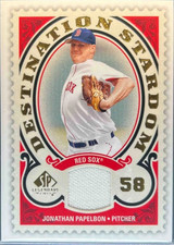 2009 UD SP *Legendary Cuts-JONATHAN PAPELION(P)*Destination Stardom  - DSM-JP
