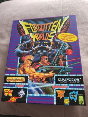 Forgotten Worlds Atari ST Spiel Capcom OVP 
