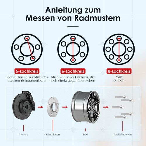 Distanzscheiben 2x10mm 5x112 Ø66.5 Für Audi A4 A5 A6 4G A7 + Radschrauben - Bild 3 von 20