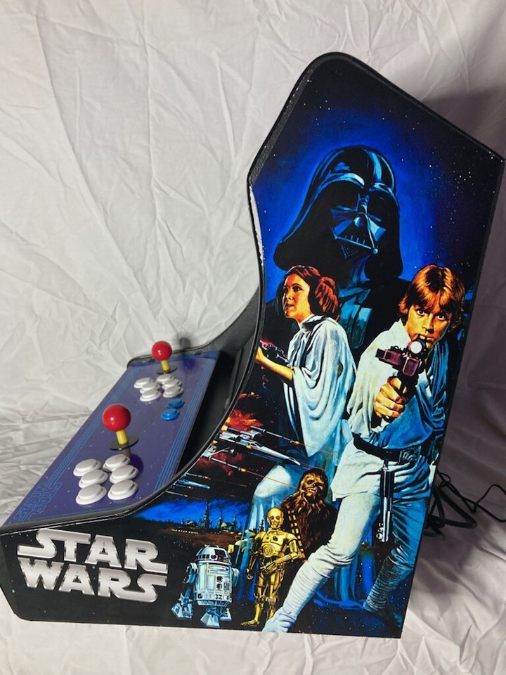 Star Wars Bartop Arcade Handmade Brand New 22 Inch Monitor & Speakers
