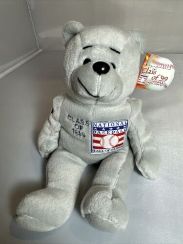 Nolan Ryan Hall Of Fame Class Of 99 Bear Reggie Jackson Company Authentic #06543