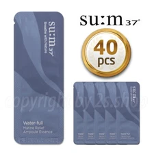 SU:M37 Water-Full Marine Relief Ampoule Essence 1ml x 40pcs SUM37