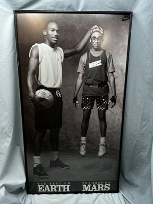 Wow Rare Original Framed Nike Poster 