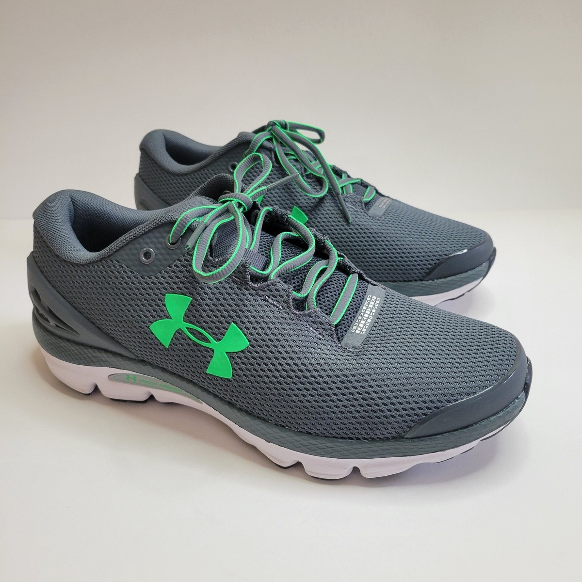 Under Armour Charged Gemini 2020 Grey Running Training Shoes  display picture 2