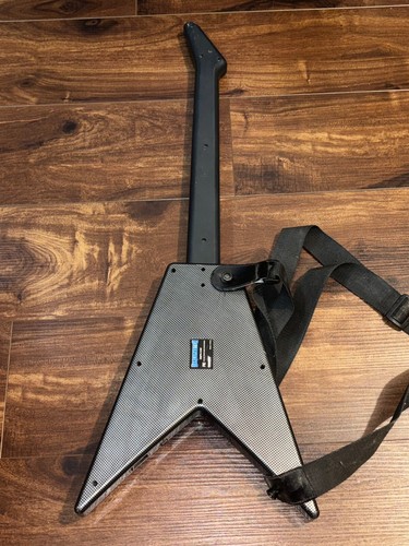 PS2 Guitar Hero SHREDMASTER CARBON-FIBER Wireless DGPN-532 no Cables UNTESTED - Picture 5 of 7