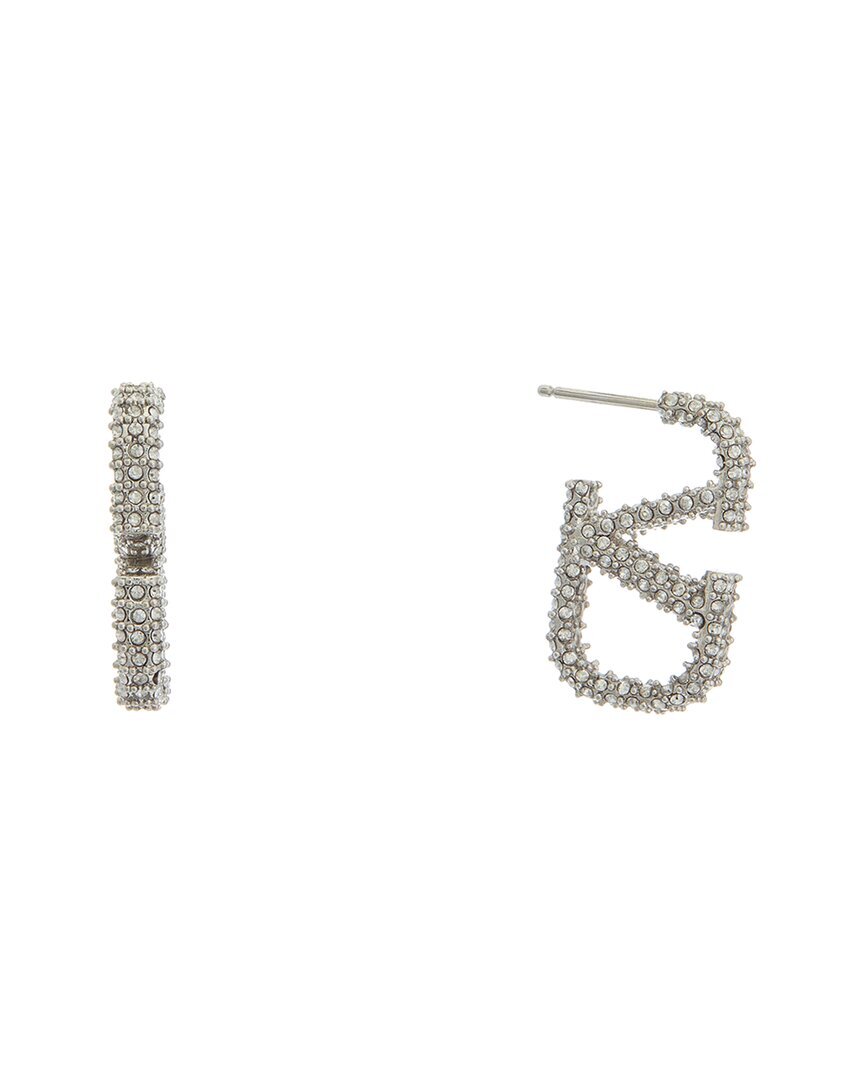 Серьги Valentino Vlogo Swarovski Женские серебряные