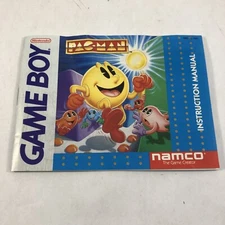 Pac-Man ORIGINAL NINTENDO GAMEBOY INSTRUCTION MANUAL Booklet Book Only! Namco