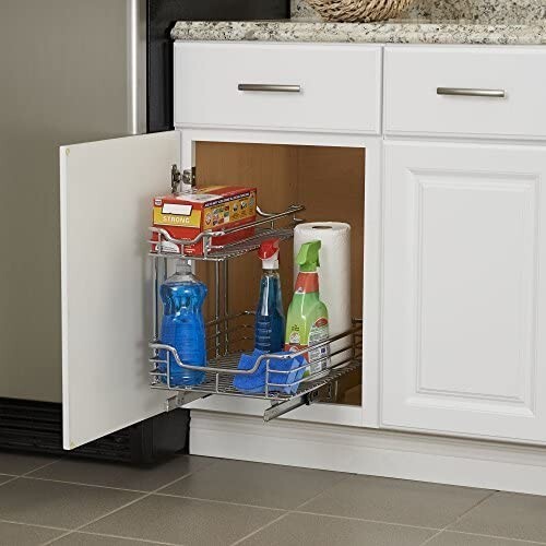Household Essentials C26512-1 Glidez Under Waschbecken Schiebe Organizer | Ausziehen - Bild 4 von 17
