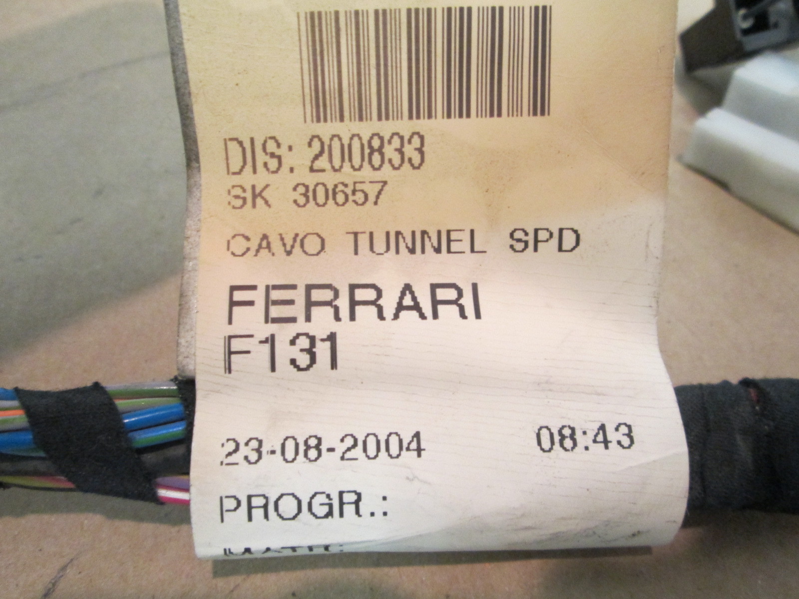Ferrari 360  - Center Console Connection / Switch Cables - # 200833