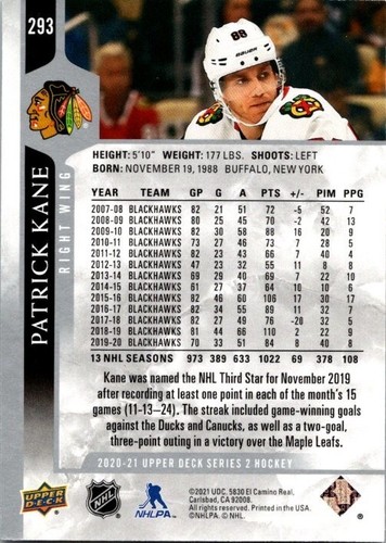 2020-21 Upper Deck Base 7 Card Lot Chicago Blackhawks - Picture 2 of 12