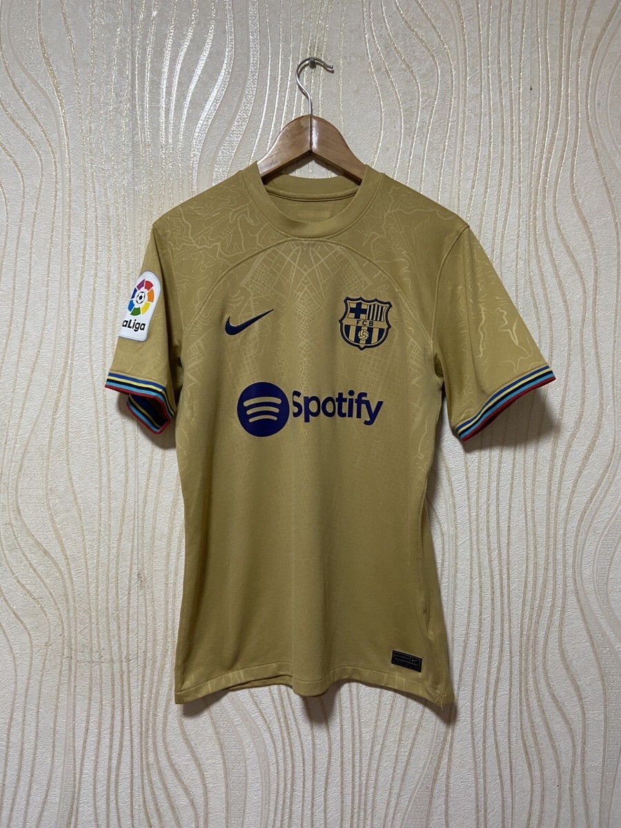 BARCELONA 2022 2023 AWAY SHIRT JERSEY NIKE DJ7675-715 sz S BARCELONA 2022 2023 AWAY SHIRT JERSEY NIKE DJ7675-715 sz S