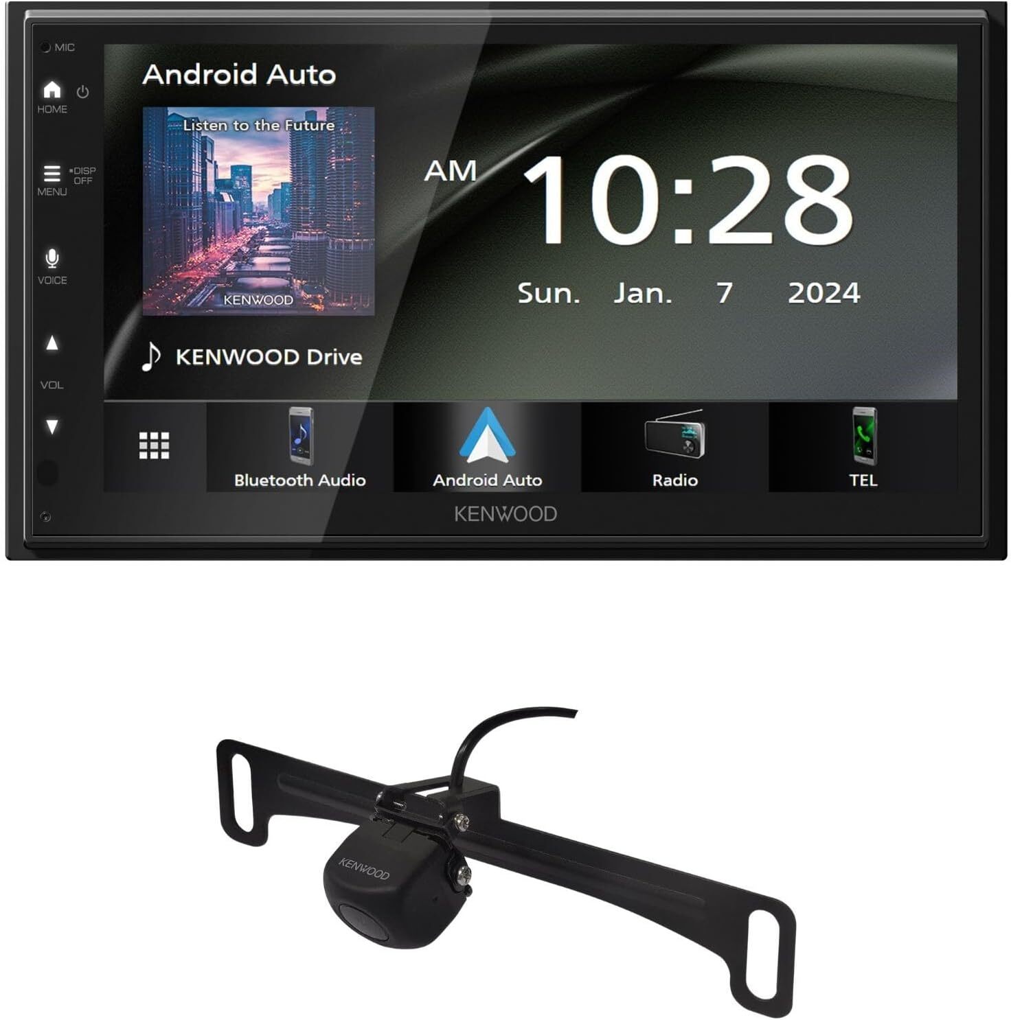 Apple Carplay & Android Auto + Cmos-240u Backup Came
