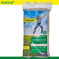Manna 10 Kg RasendüNger Turbo Npk Zierrasen Gebrauchsrasen Sportrasen Spielrasen