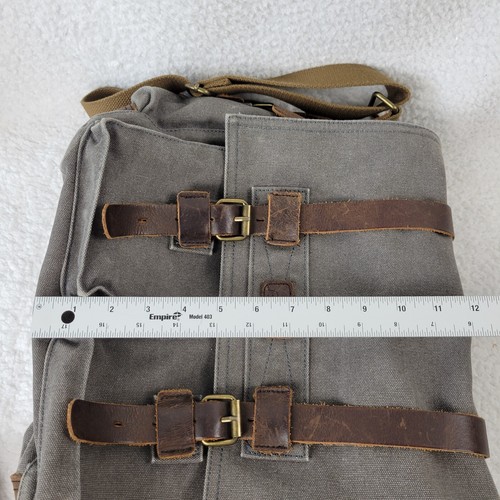 Bolso Bandolera de Hombro S-ZONE Cámara Mensajero Cuero Lona DSLR - Imagen 15 de 15