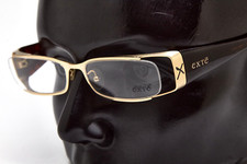 🤓 vintage occhiali EXTE EX28902 tr montatura rettangolo sottile Y2K👓Unisex