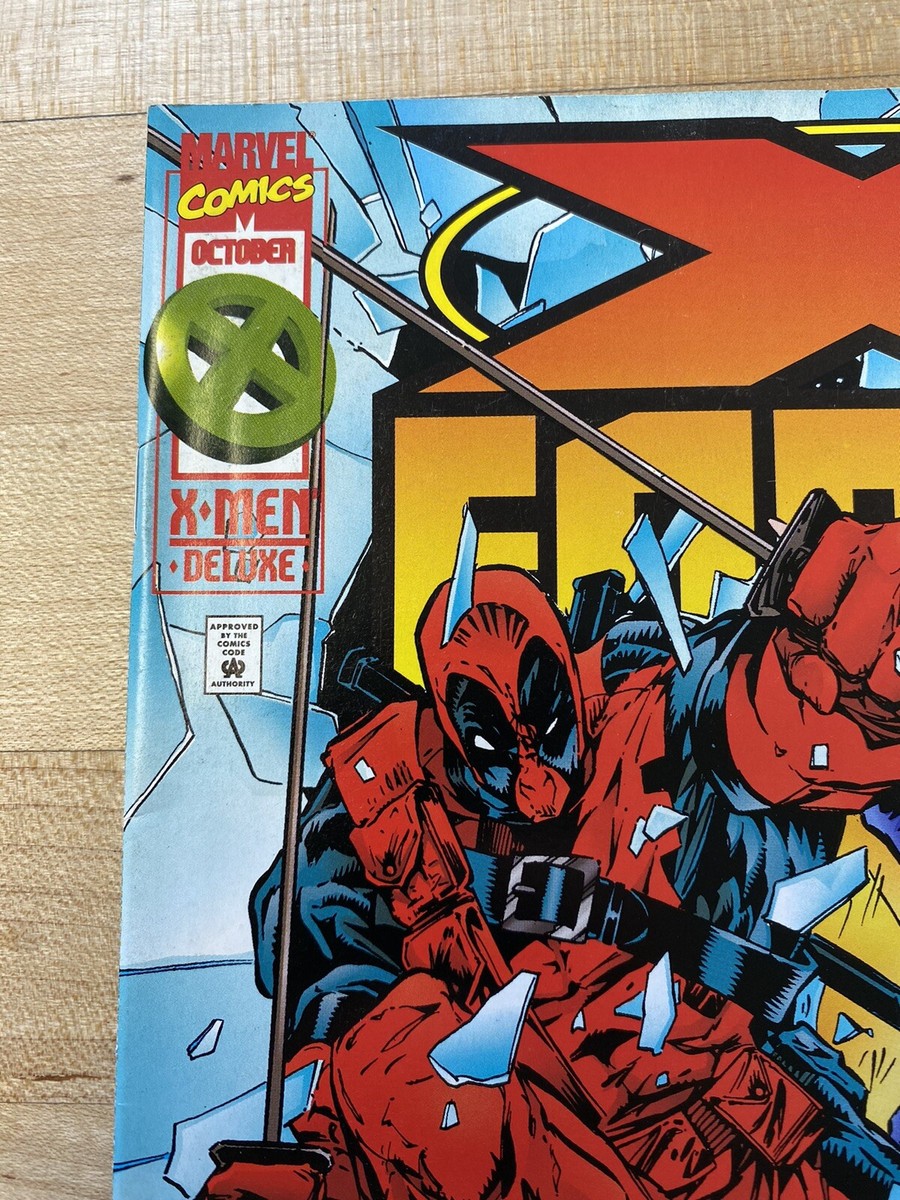 X-FORCE #47 - DEADPOOL AND SIRYN APPEARANCE! MARVEL COMICS, CABLE