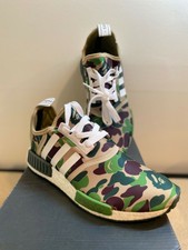 adidas nmd r1 bape olive camo