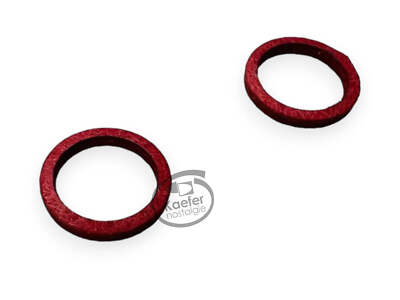 VW Split Oval Fuel Tap And Filter To Tank Seals, 1949-55