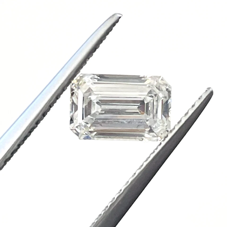 Natural Diamond 1.50 Ct Emerald Cut I VVS1 GIA Certified For Jewelry - Ring - Image 4 of 4