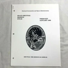 NASA Press Kit Space Shuttle Endeavour Mission STS-89 Exploration January 1998