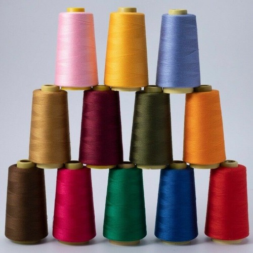 3000 Yards Sewing Thread 40S/2 Polyester Threads Apparel Sewing Accessories - Picture 2 of 21