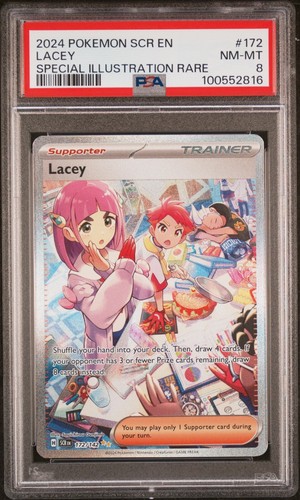 Lacey graded PSA 8 for sale on eBay