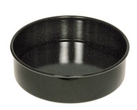 Riess 0498-022 Tortenform 28 Cm, Emaille, ProfibäCker, Schwarz / Rundform