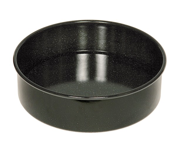 Riess 0498-022 Tortenform 28 Cm, Emaille, ProfibäCker, Schwarz / Rundform-image