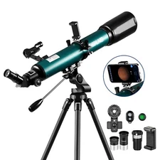 70080 Astronomical Telescope 210X with Phone Adapter for Beginner Moon Watching