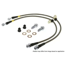 StopTech 950.37013 Front Stainless Steel Braided Brake Hose Kit