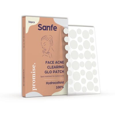 Sanfe Promise Gesicht Akne Pickel Pflaster - 36er Pack | Pickel Heilung & Fle...