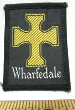 Vintage Wharfedale Jacket Patch Badge United Kingdom Audio Manufacturing