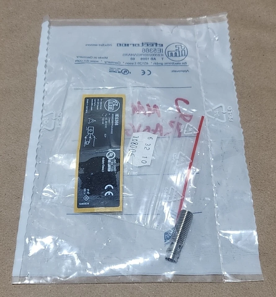 *NEW* IFM Efector IEB3002BBPKG/V4A/AS Inductive Proximity Sensor 2mm + Warranty! - Image 3 of 3