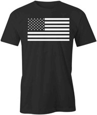 AMERICAN FLAG TShirt Tee Short-Sleeved Cotton S1BSA973 PATRIOTIC