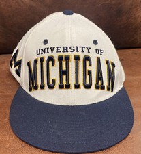 Vintage University Of Michigan SnapBack Zephyr College Hat