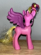 My Little Pony PRINCESS CADANCE Gold Tinsel Hair Brushable G4 4"