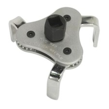 Image of Sealey Oil Filter Claw Wrench 63-103mm Capacity 3/8" & 1/2"Sq Drive AK642