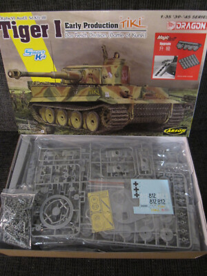 Tiger I Early Produktion ''Tiki'' Battle of Kursk von Dragon im Maßstab 1:35 *NEU*