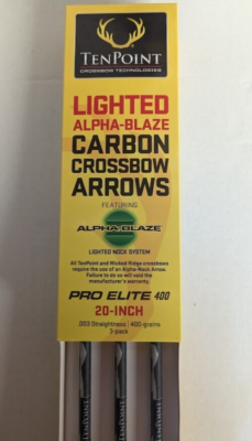 TenPoint LIGHTED Pro Elite 400 20