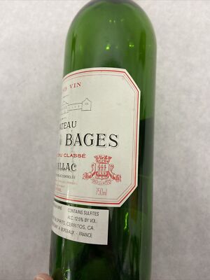1989 CHATEAU LYNCH BAGES, GRAND CRU CLASSE PAUILLAC, FRANCE