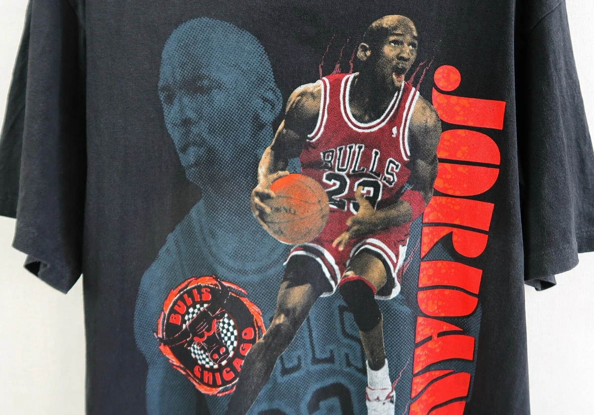 Michael Jordan T Shirt, Vintage Chicago Bulls