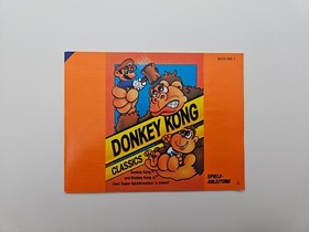 Donkey Kong Classics Nintendo NES mit OVP und Anleitung NES-DJ-NOE - Original