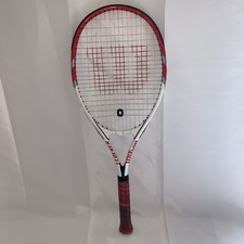 Wilson Tennis Racquet Federer Power Strings Has Scuffs See Pics