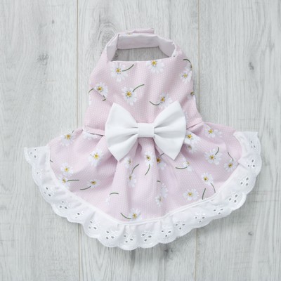 Handmade Dog Dress For Small Dogs - Summer Floral Pink Daisy - Puppy Chihuahua | eBay Handmade Dog Dress For Small Dogs - Summer Floral Pink Daisy - Puppy Chihuahua | eBay