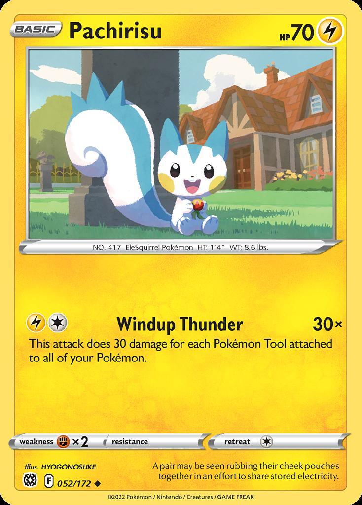 Pokemon Pachirisu (52/186) Brilliant Stars LP