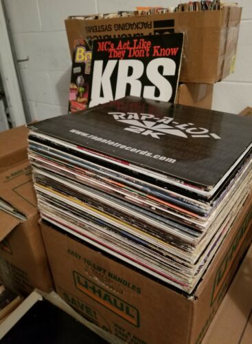 Vinyl Lot of 10 Rap,R&B, Disco,House,Soul,Funk & More DJ Collection 1950s -2000s - Picture 1 of 16