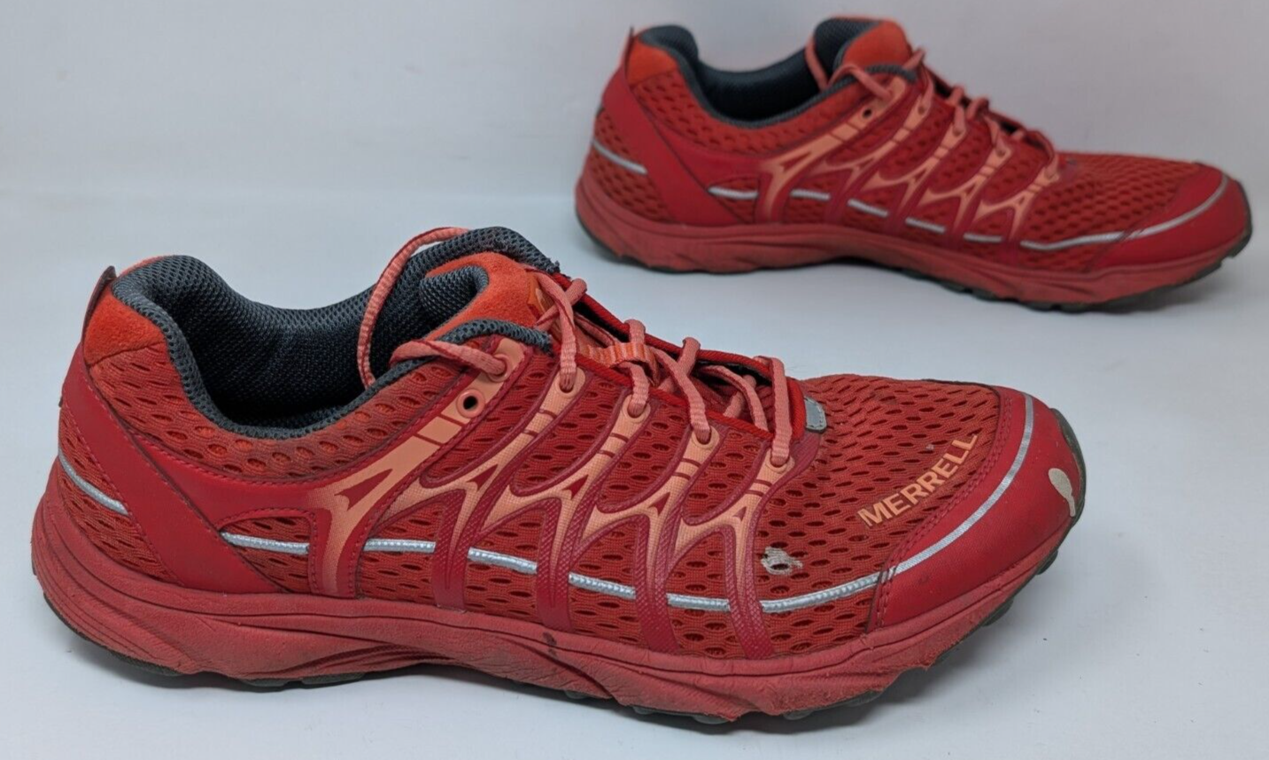 Scarpe da trail running Merrell donna taglia 10 Mix Master Move Glide rosse J559704